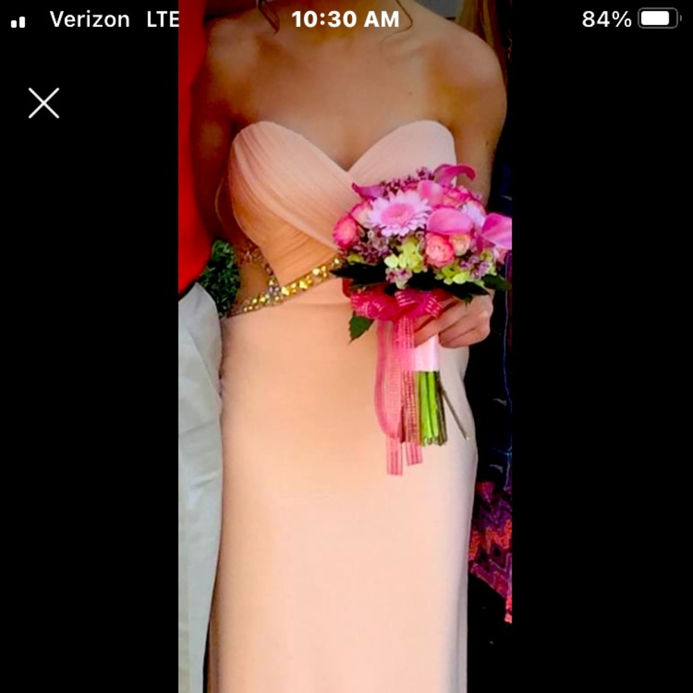 Prom dress, size 0. Worn once.